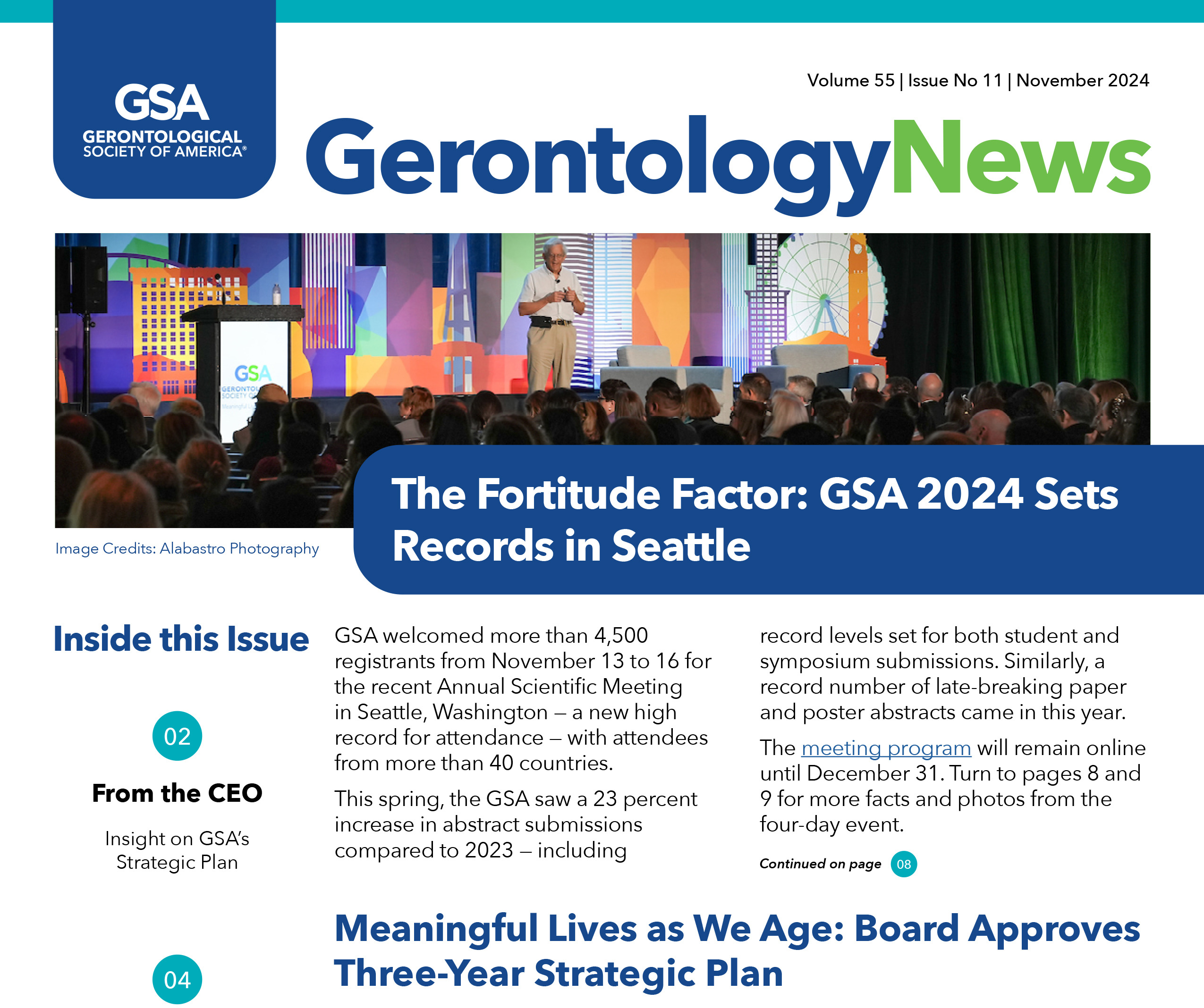 Gerontological Society of America GSA