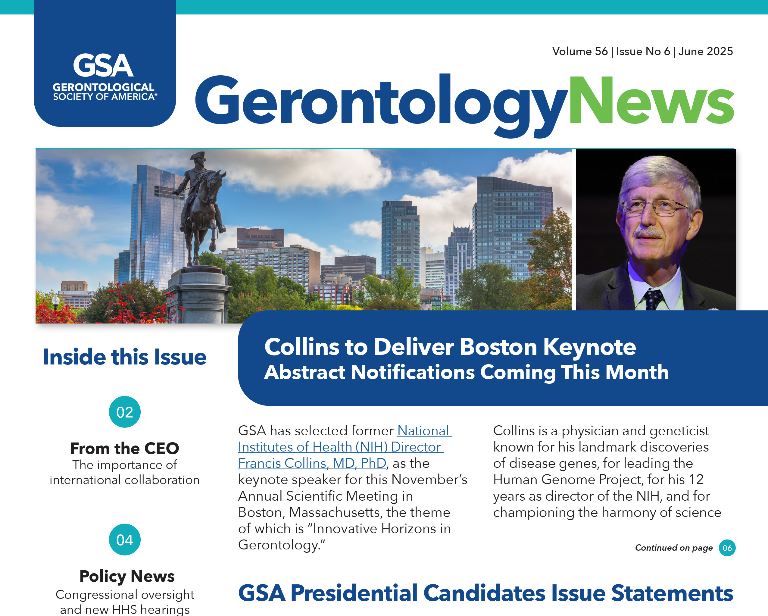 Gerontology News